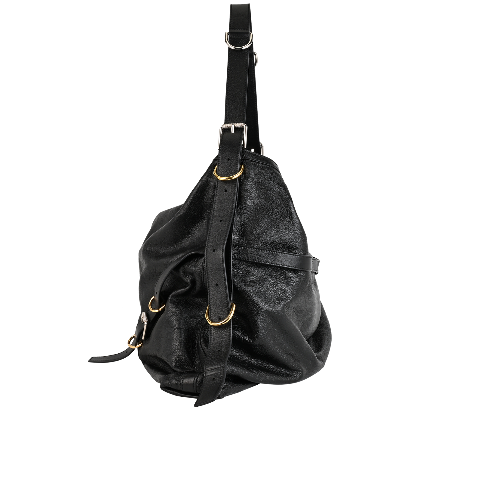 Large Voyou, &pound;850, Handbags, Black, Leather, Bottom view